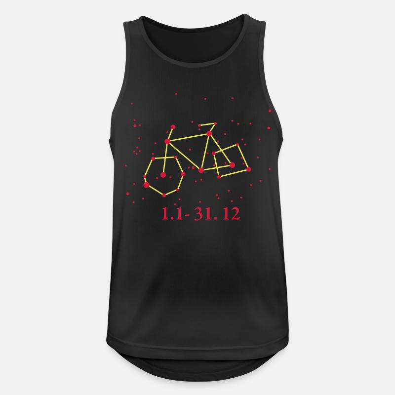 Zodiac Radler 2 - Men's Breathable Tank Top - black
