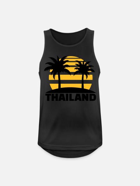 Thailand - Men's Breathable Tank Top - black