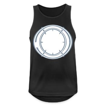 technologie leitung verbindung mikrochip daten tec - Männer Tank Top atmungsaktiv - Schwarz - Vorne - Nick (188cm)