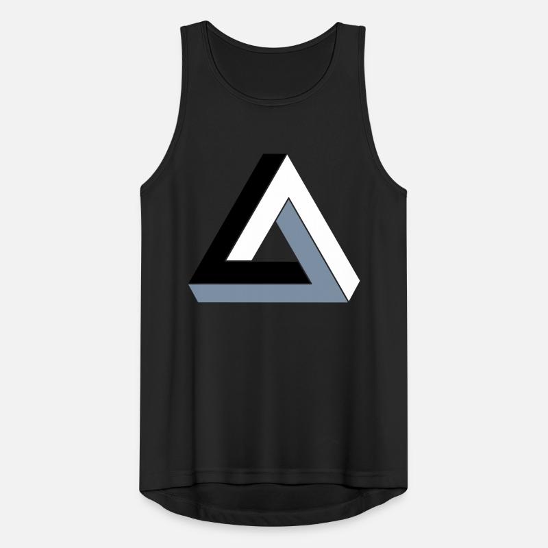 The impossible triangle Men's Breathable Tank Top