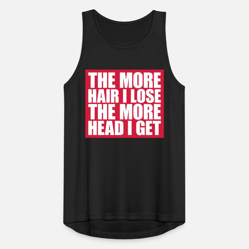 I get more head Men's Breathable Tank Top