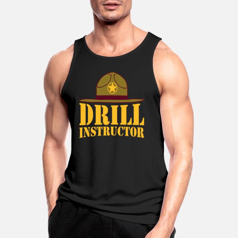 Drill Instructor Sheriff Men's Breathable Tank Top