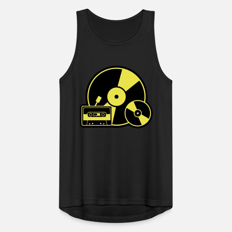 Music Evolution Men's Breathable Tank Top