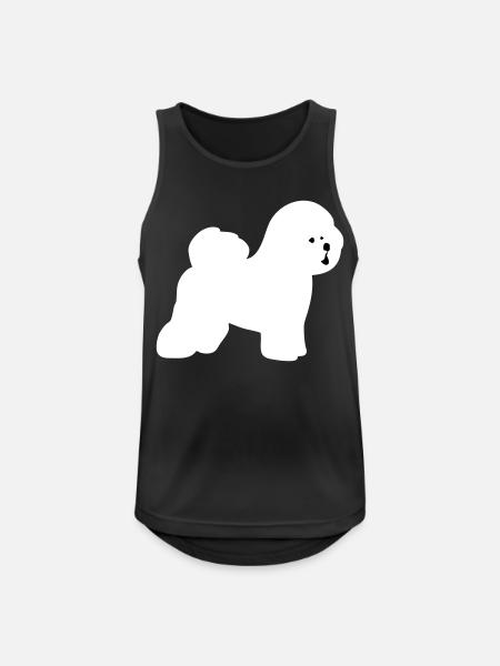 Bichon Frise - Men's Breathable Tank Top - black
