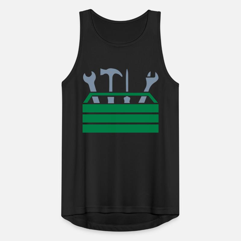 Tool Workshop Tool Box Men's Breathable Tank Top