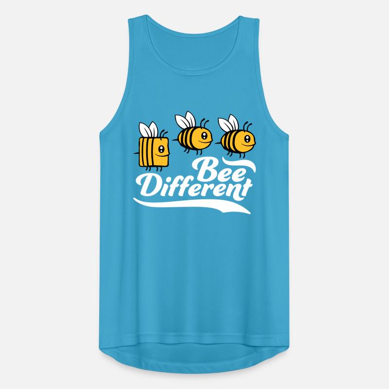 bee different saying quote Men's Breathable Tank Top