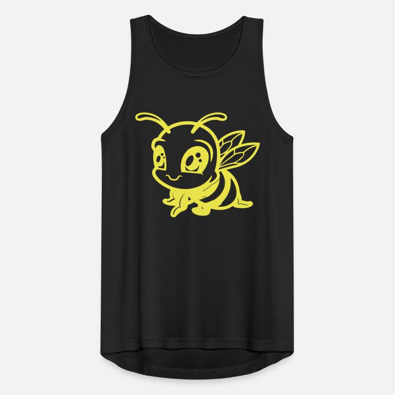 biene hummel comic Männer Tank Top atmungsaktiv