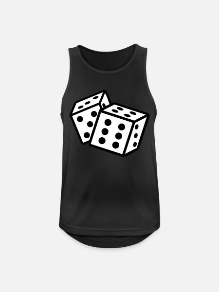 cube - Men's Breathable Tank Top - black