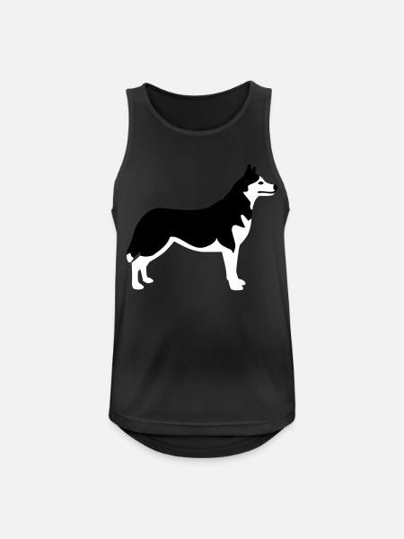Husky - Débardeur respirant Homme - noir