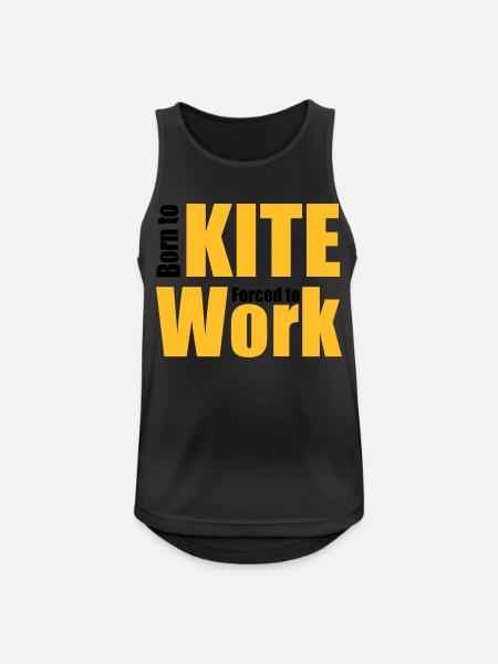 Hang-gliding - Men's Breathable Tank Top - black