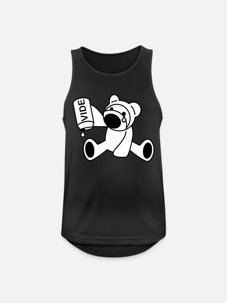 Ourson - Débardeur respirant Homme - noir