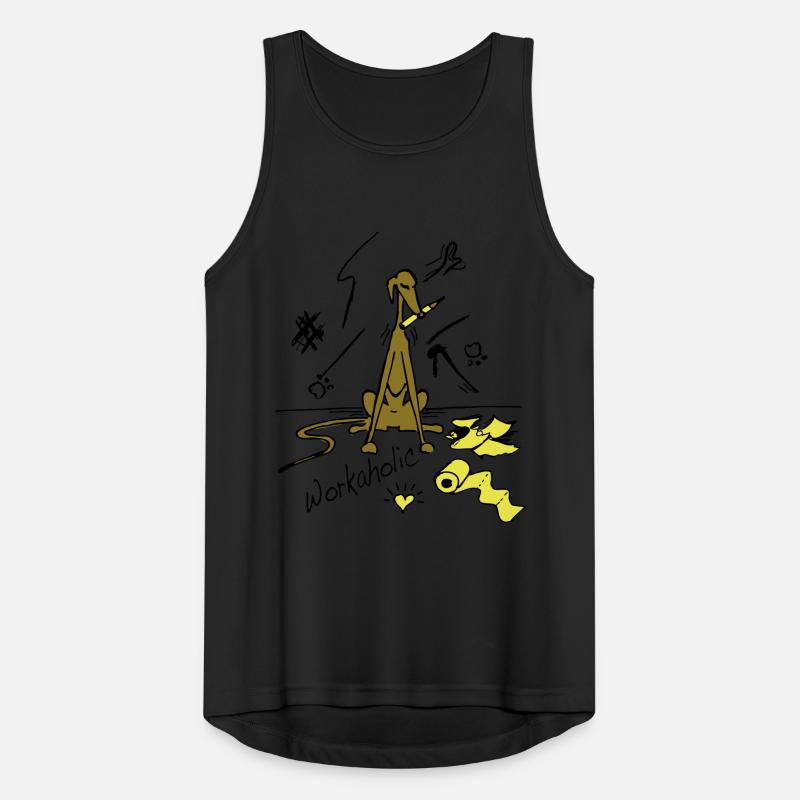 workaholic Men's Breathable Tank Top