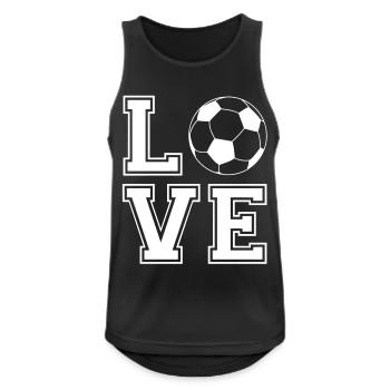 love foot - Men's Breathable Tank Top - black - Front - Nick (188cm)