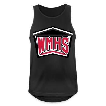 WMHS 2 - Men's Breathable Tank Top - black - Front - Nick (188cm)