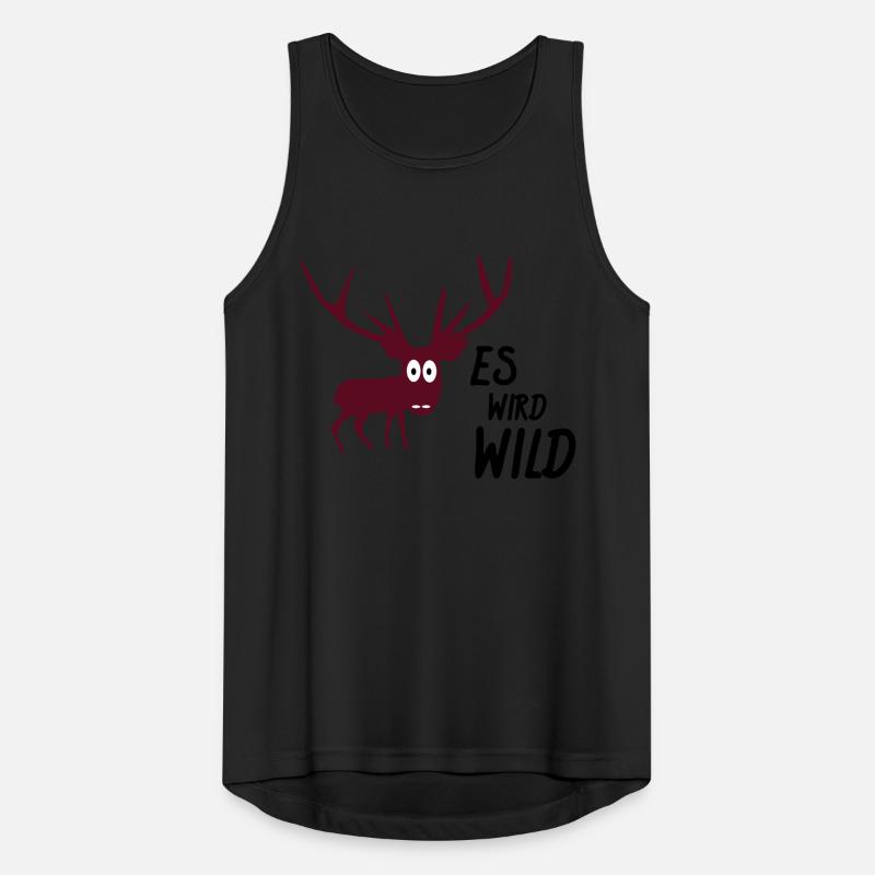 es wird wild Männer Tank Top atmungsaktiv