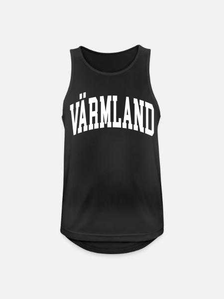 Värmland - Men's Breathable Tank Top - black