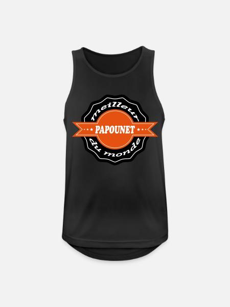 Best Daddy - Men's Breathable Tank Top - black