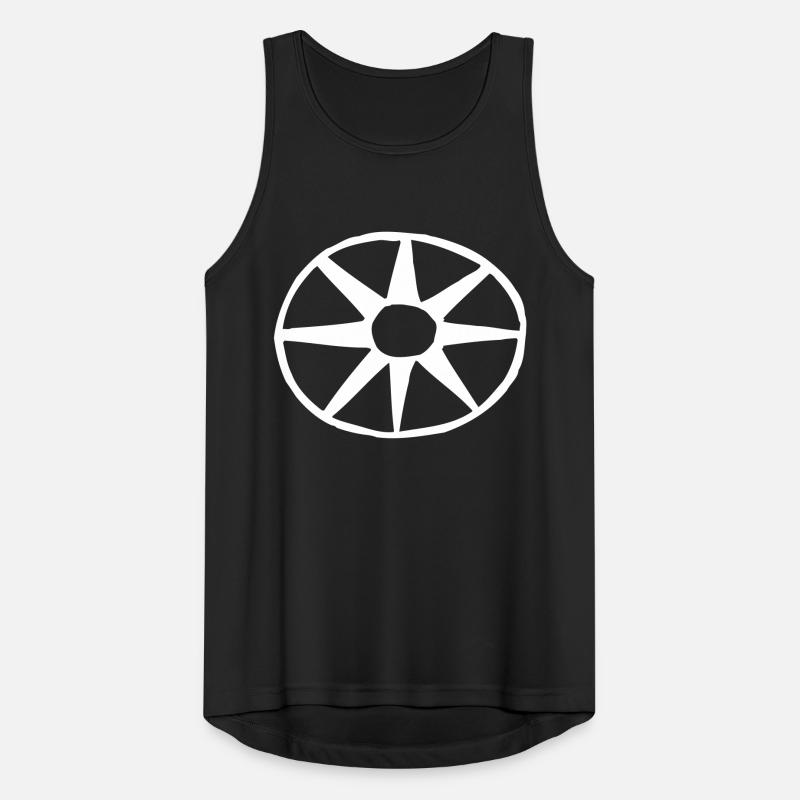 circle - Wheel - Vector graphic Männer Tank Top atmungsaktiv