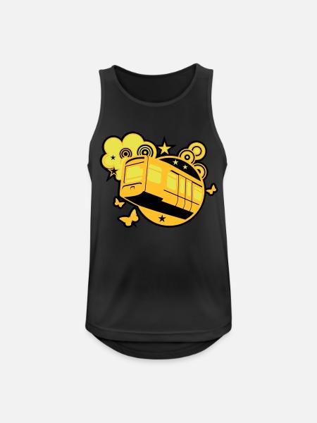 Monorail - Men's Breathable Tank Top - black