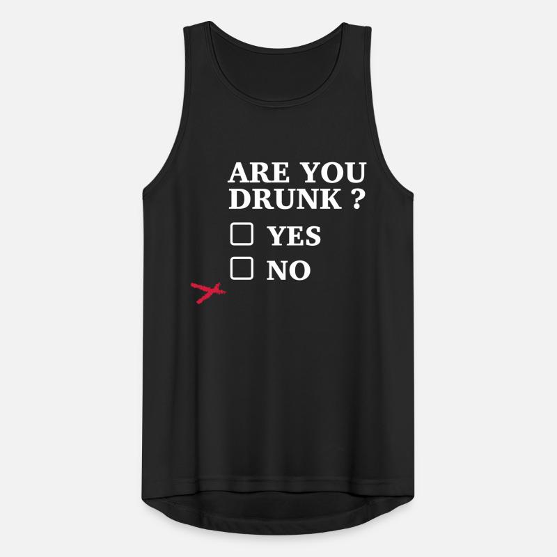 Trinkspruch Männer Tank Top atmungsaktiv