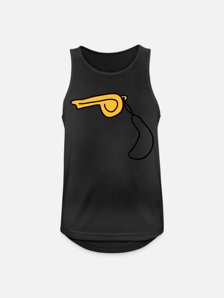 pfeife_2c - Men's Breathable Tank Top - black