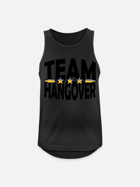 Beer bottles Team Hangover - Men's Breathable Tank Top - black