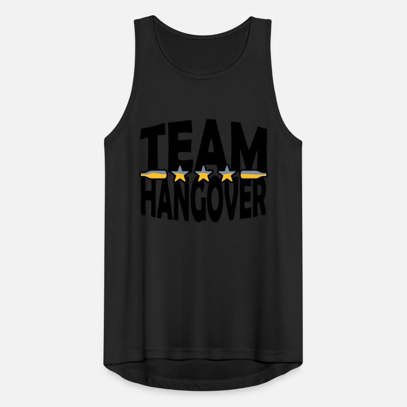 Beer bottles Team Hangover Men's Breathable Tank Top