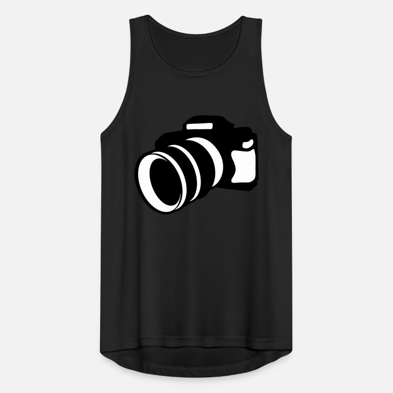 Camera Men's Breathable Tank Top