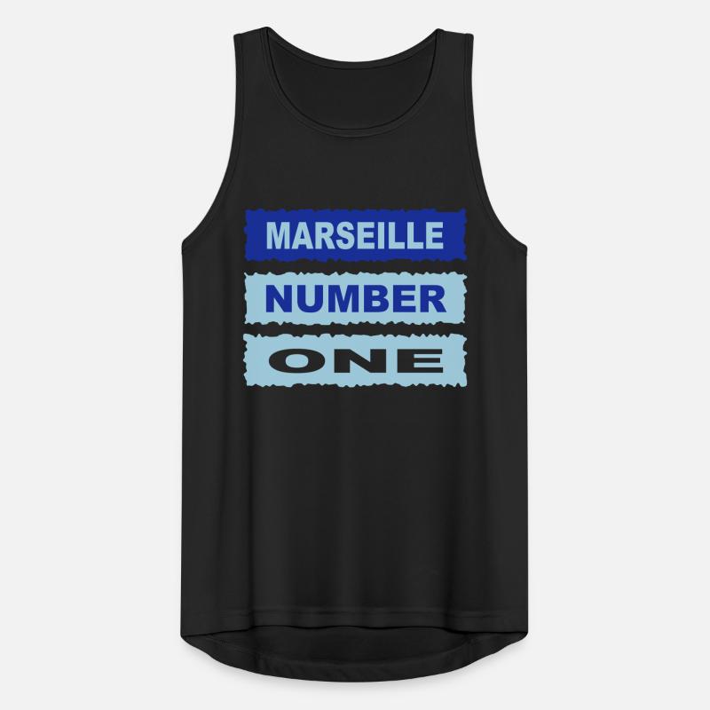Marseille Männer Tank Top atmungsaktiv