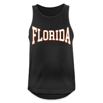 Floride - Débardeur respirant Homme - noir - Devant - Nick (188cm)