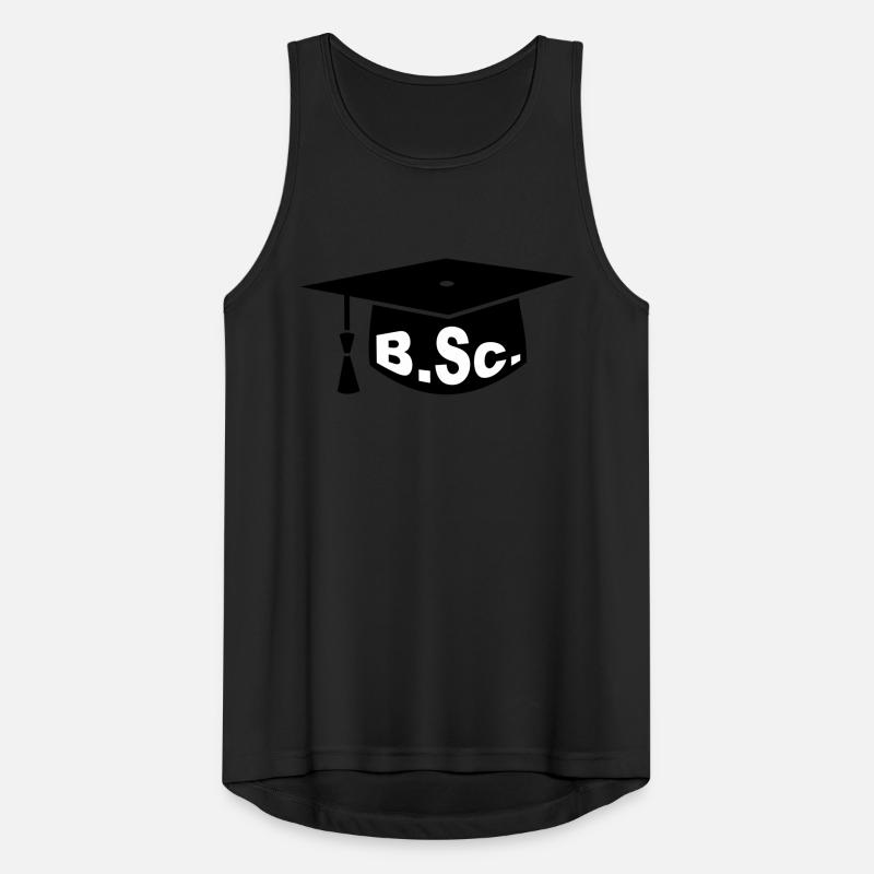 Doktorhut - Bachelor Männer Tank Top atmungsaktiv