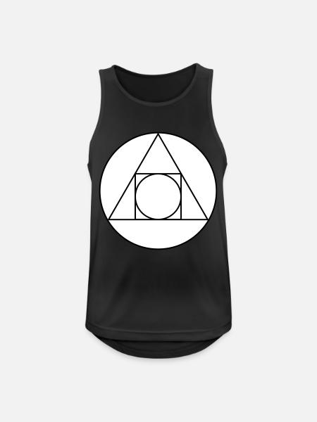 Sign of alchemy - Men's Breathable Tank Top - black