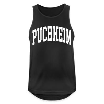 Puchheim - Débardeur respirant Homme - noir - Devant - Nick (188cm)