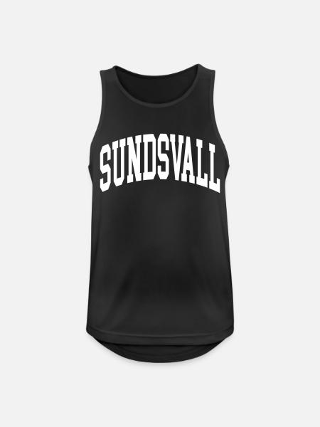 Sundsvall - Men's Breathable Tank Top - black