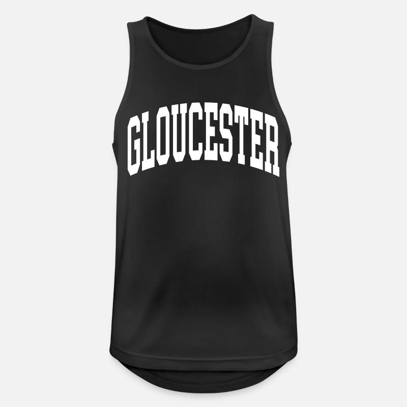 Gloucester - Men's Breathable Tank Top - black
