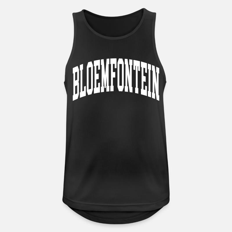Bloemfontein - Men's Breathable Tank Top - black