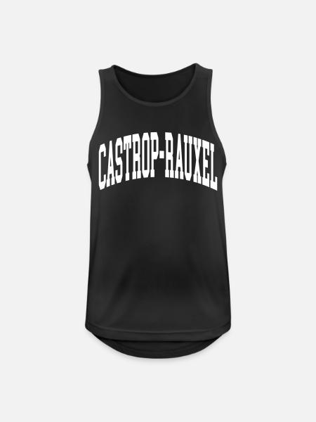 Castrop-Rauxel - Men's Breathable Tank Top - black