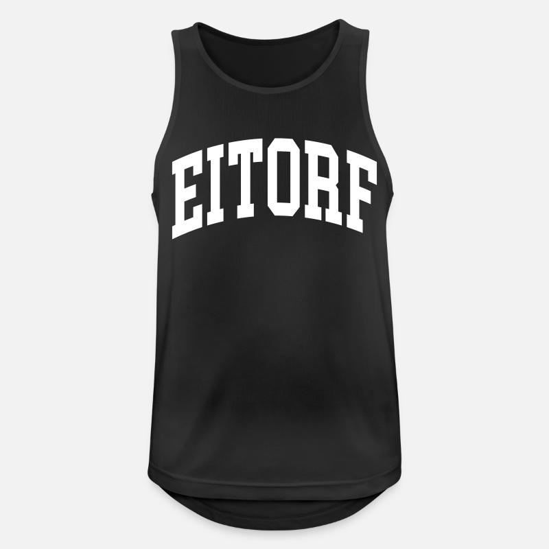 Eitorf - Men's Breathable Tank Top - black