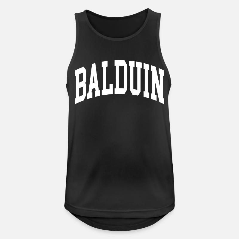 Baldwin - Men's Breathable Tank Top - black