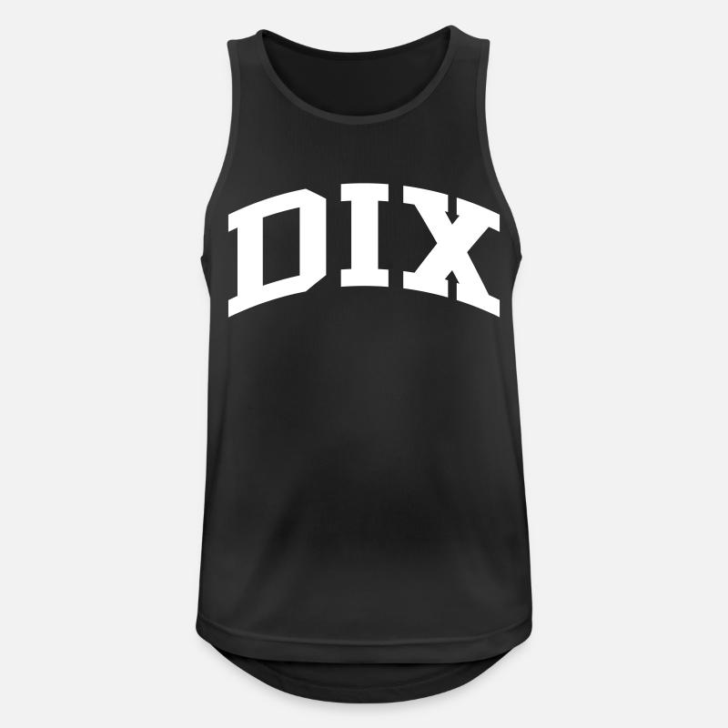 Dix - Men's Breathable Tank Top - black