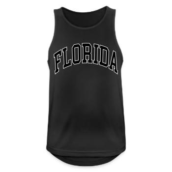 Floride - Débardeur respirant Homme - noir - Devant - Nick (188cm)