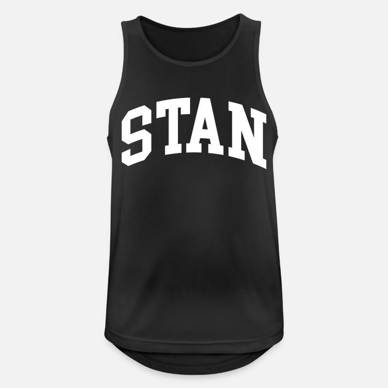 Stan - Men's Breathable Tank Top - black