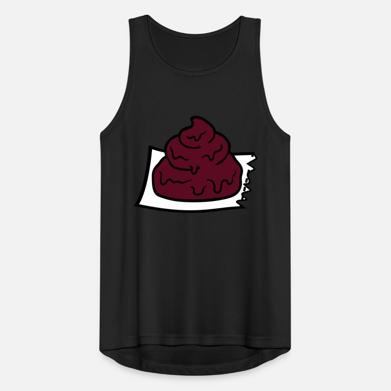 haeufchen comic heap shit torn off stueck Men's Breathable Tank Top