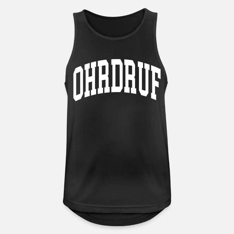 Ohrdruf - Men's Breathable Tank Top - black