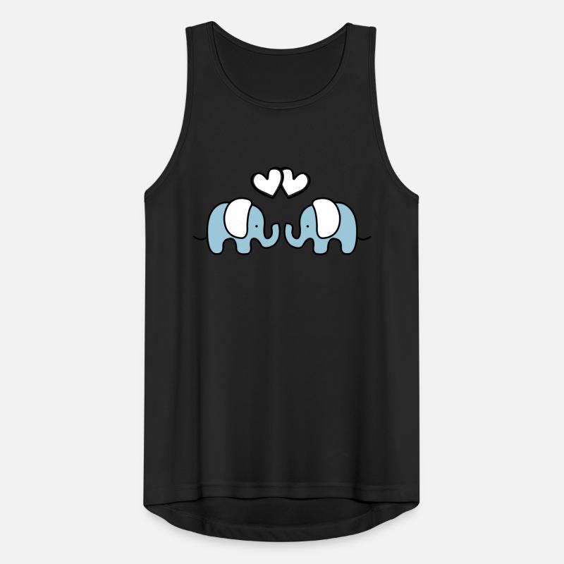 Bébés éléphants Débardeur respirant Homme