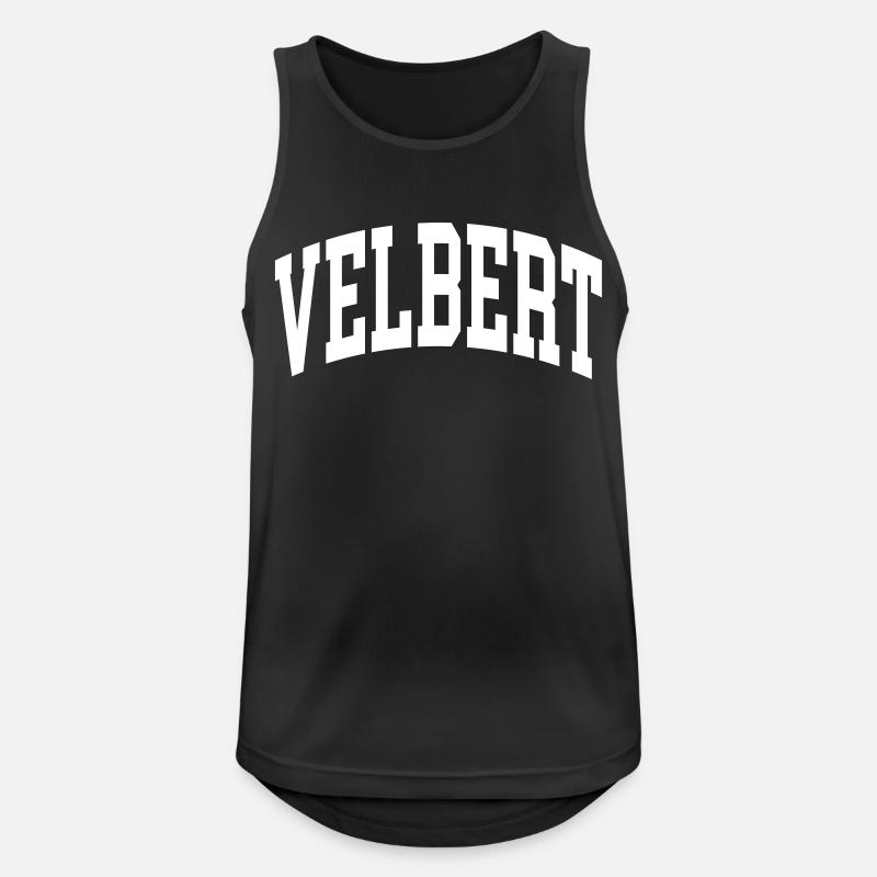 Velbert - Men's Breathable Tank Top - black