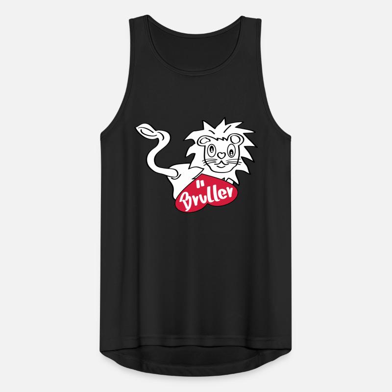 Brülllöwe Männer Tank Top atmungsaktiv