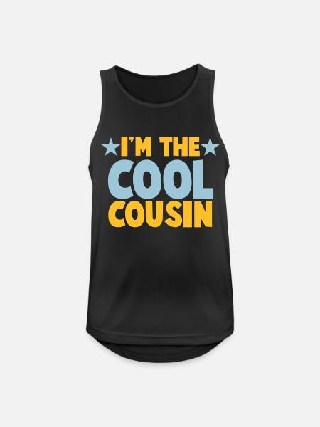 I'm the COOL Cousin! - Men's Breathable Tank Top - black