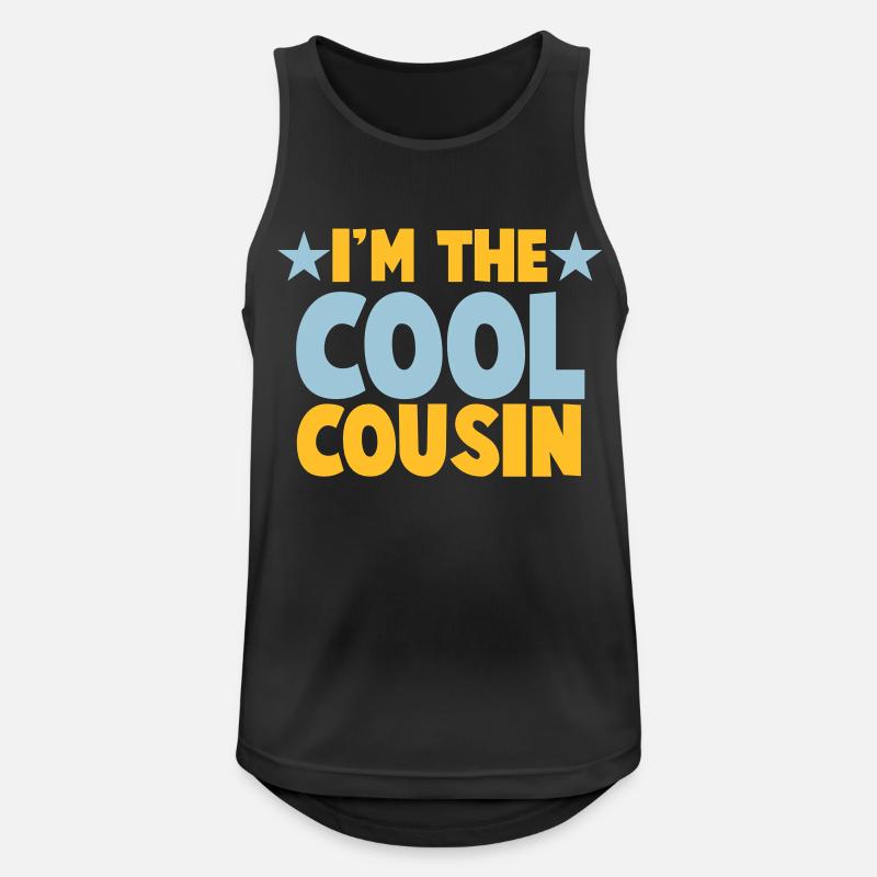 I'm the COOL Cousin! - Men's Breathable Tank Top - black