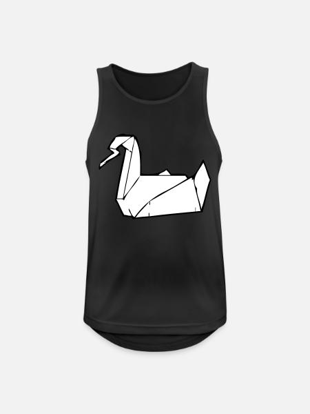 PRISON BREAK Kranich - Männer Tank Top atmungsaktiv - Schwarz